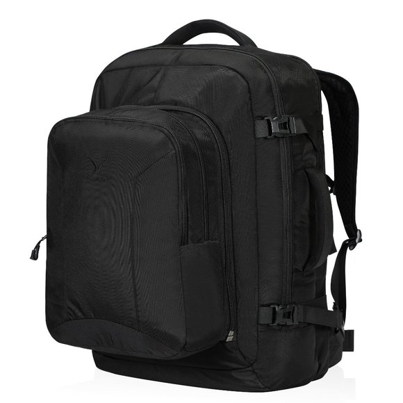 Hynes Eagle 2 in 1 Travel Backpack 48L Carry on Backpack with Removable Daypack - Picture 2 of 8